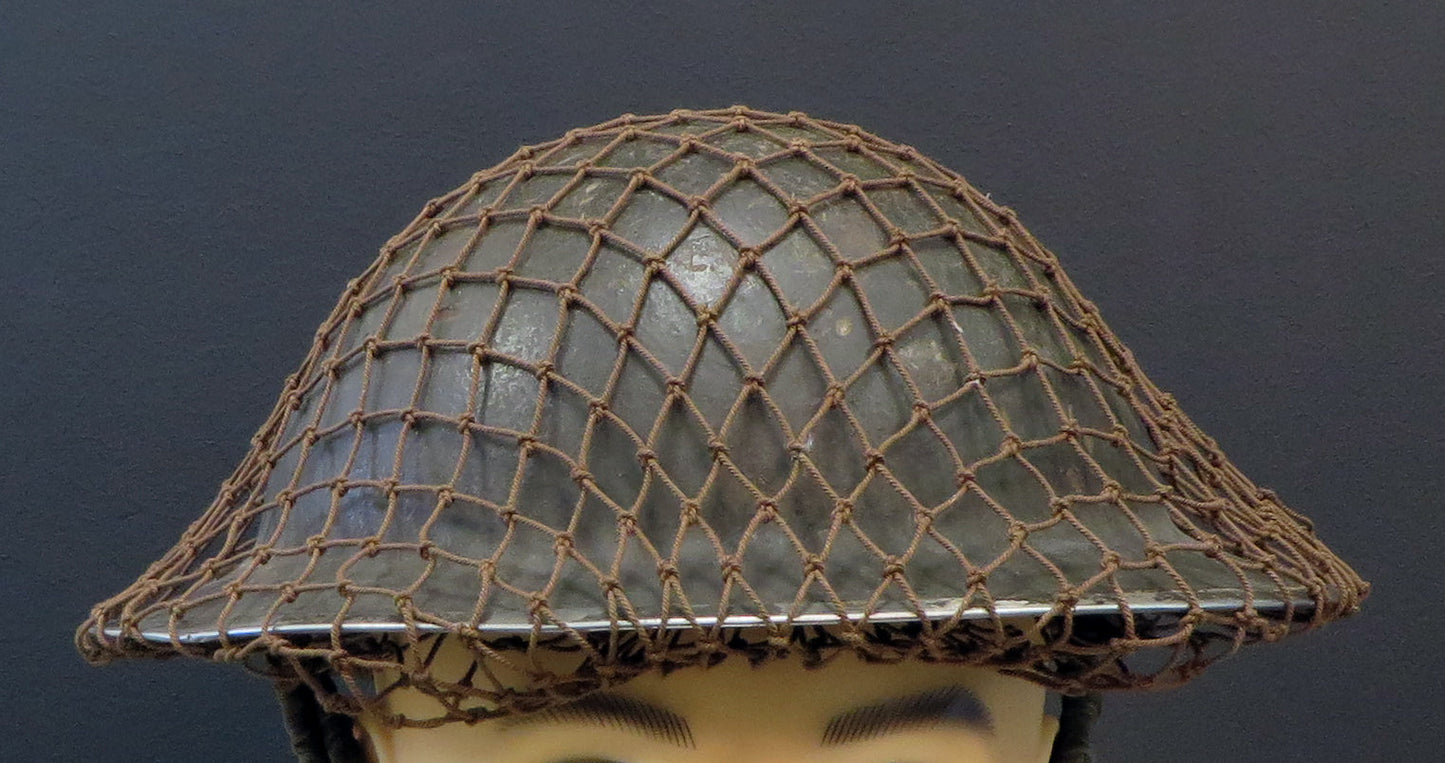 M2 Brodie Helmet WW2 British Armed Forces. All ranks. Photograph