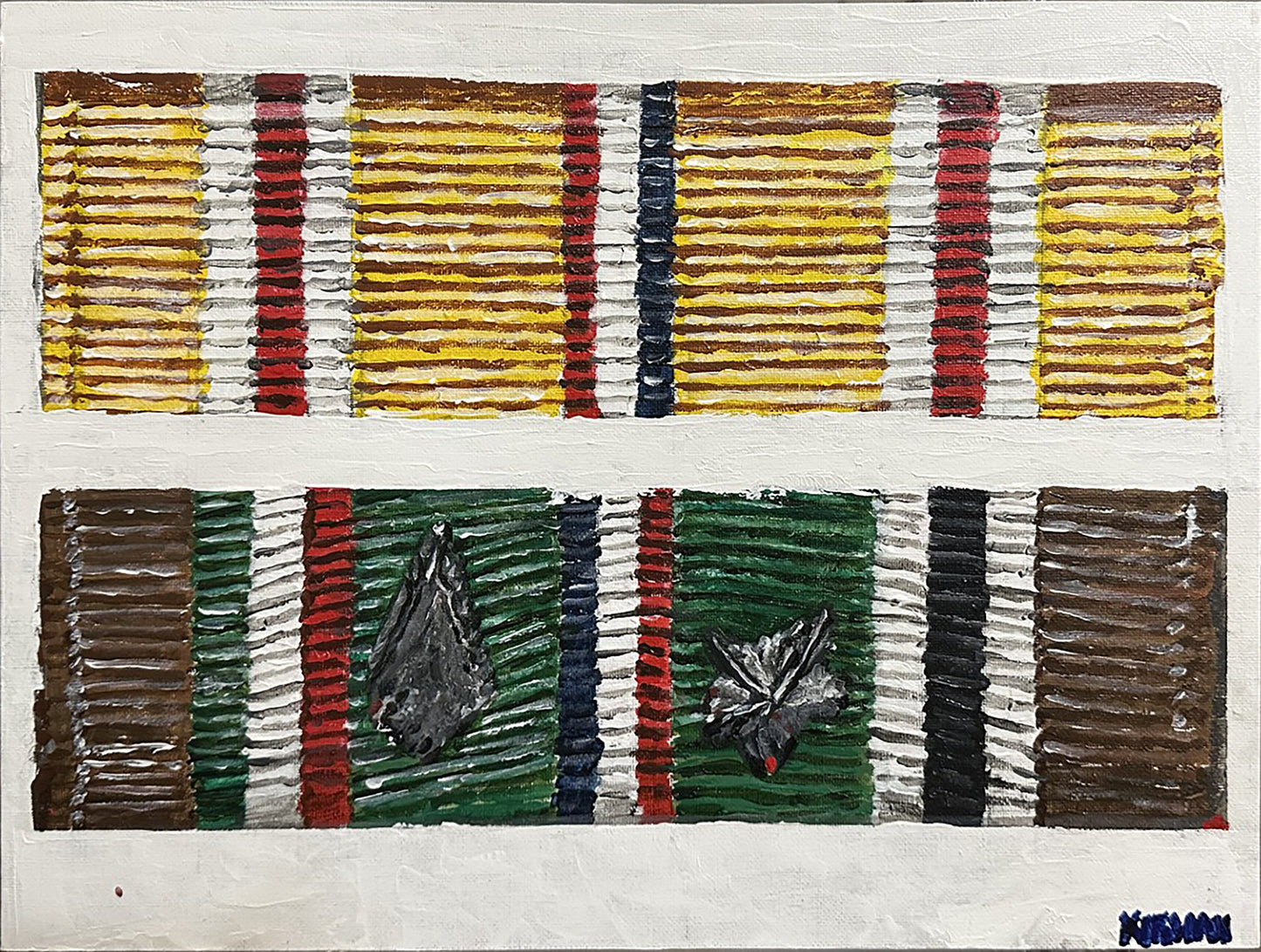 US WW2 Medal Ribbon Bar 1