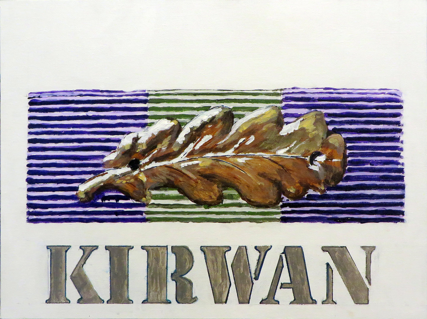 Medal Ribbons Painting - 12x16 - Art goes to War
