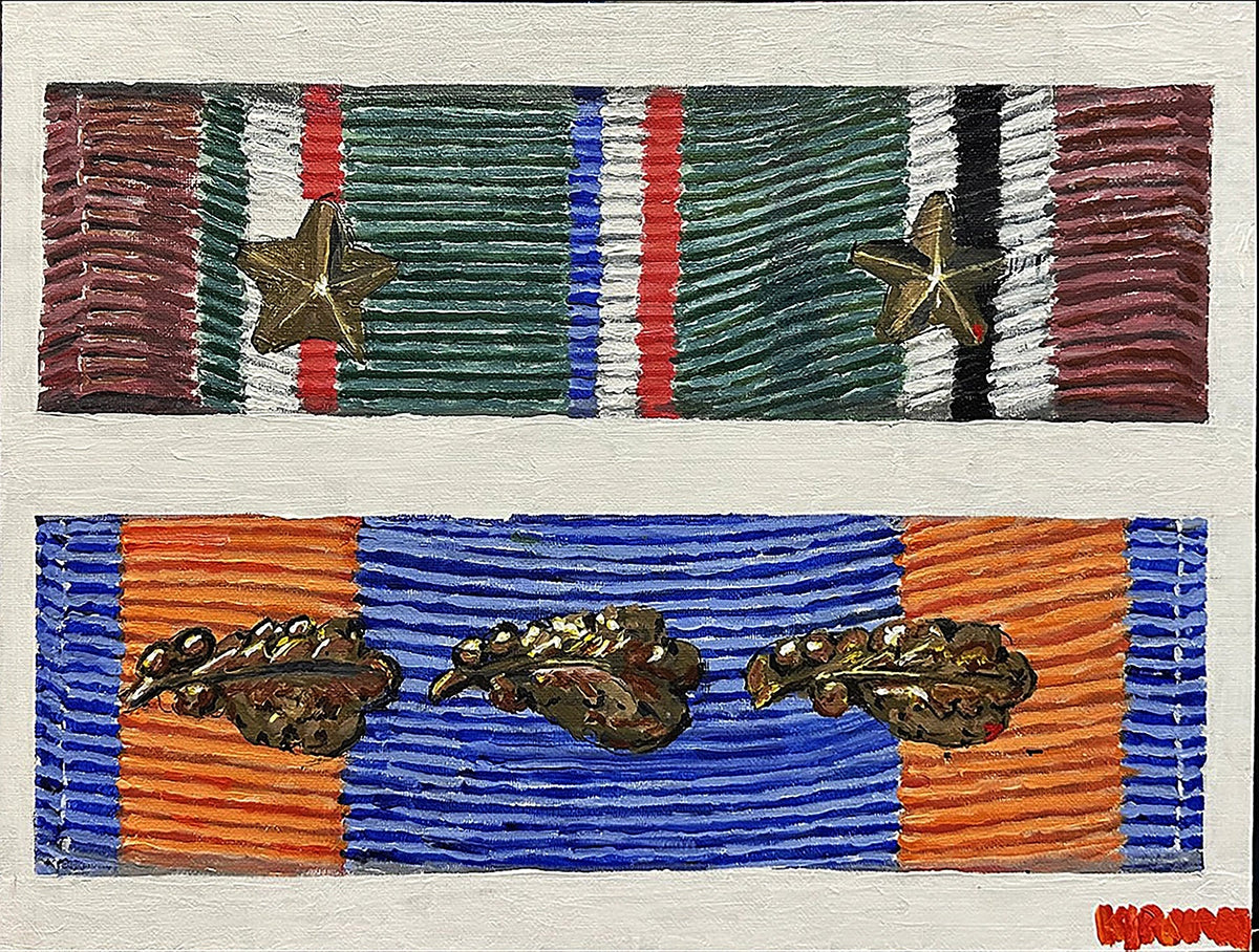US WW2 Medal Ribbon Bar 2 (Copy) - Art goes to War
