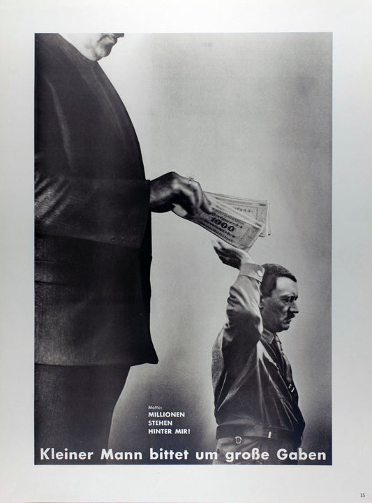 Homage to John Heartfield  (1891 – 1968). - Art goes to War