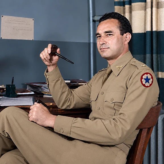 Major Frederick J. McCoy, US Army Medical Corps, WWII - Art goes to War