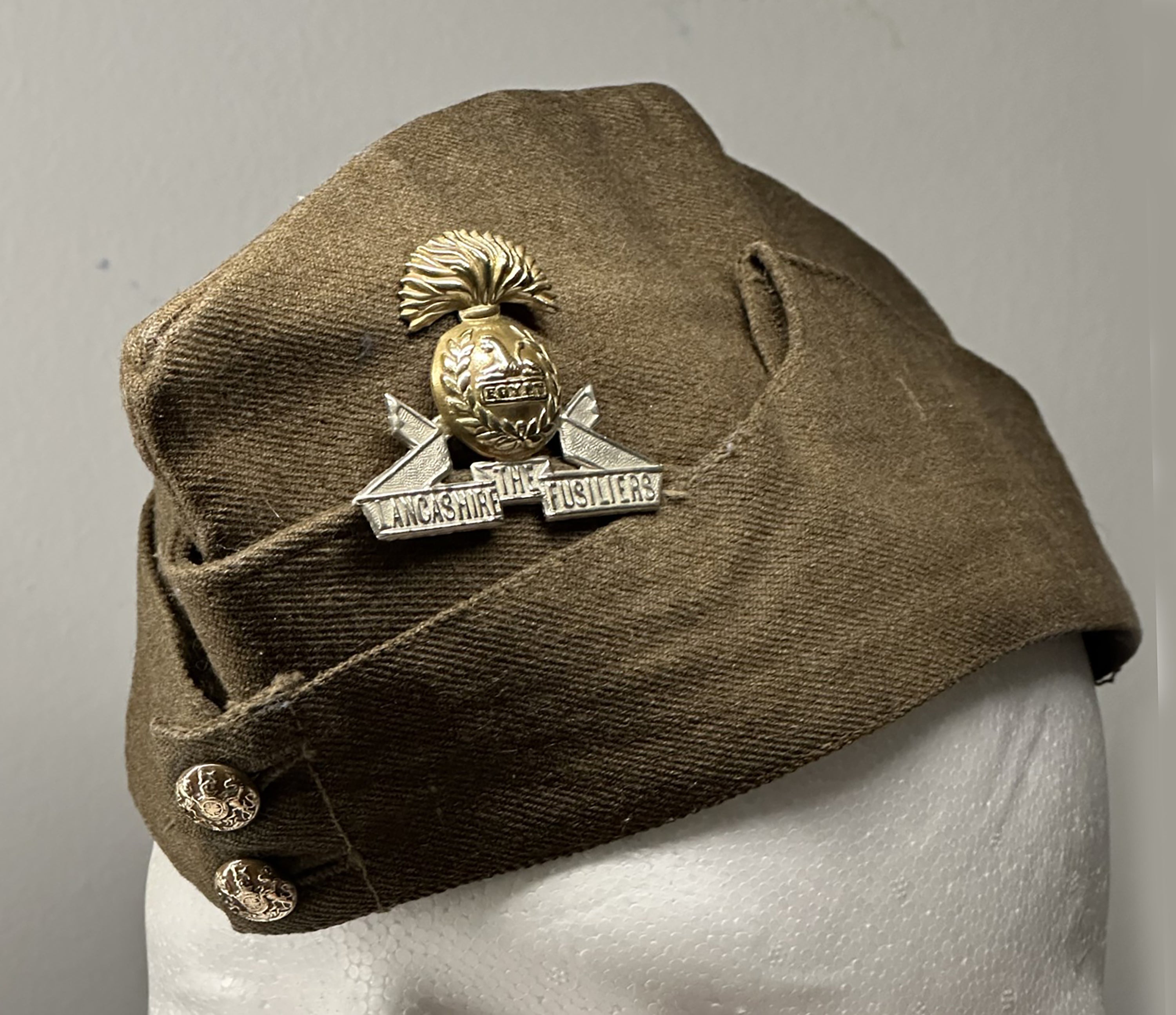 Photographs, Military Side Caps.