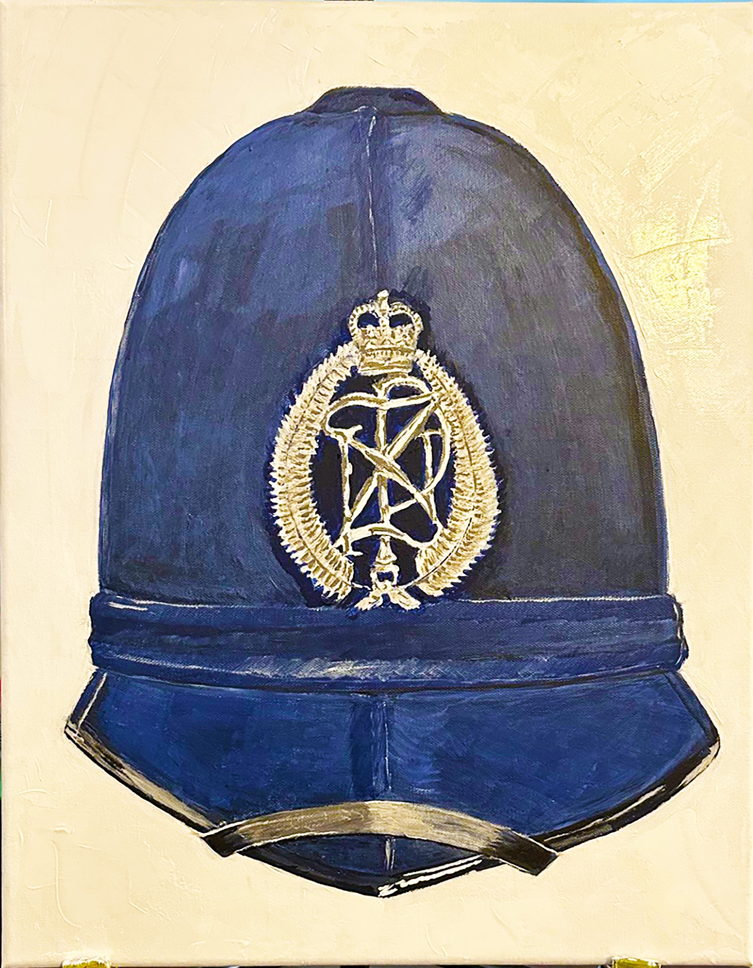 Paintings, Helmets, Police Constable Helmets.