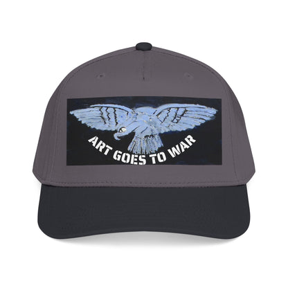 "Art Goes to War" Mid-Profile Baseball Cap – Dove Graphic Protest Hat. Apparel