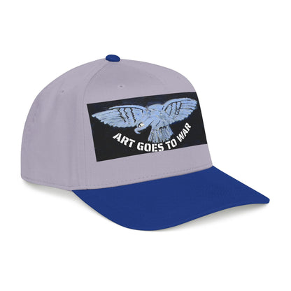 "Art Goes to War" Mid-Profile Baseball Cap – Dove Graphic Protest Hat. Apparel