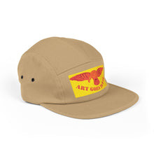 5-Panel Cap — Embroidered 'Art Goes to War' Eagle Patch — product photograph