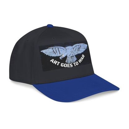 "Art Goes to War" Mid-Profile Baseball Cap – Dove Graphic Protest Hat. Apparel