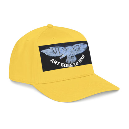 "Art Goes to War" Mid-Profile Baseball Cap – Dove Graphic Protest Hat. Apparel