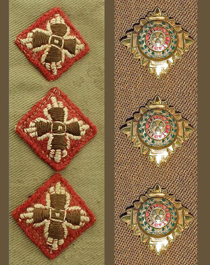 Explore the rich military heritage of Commonwealth nations with this exceptional collection of insignia photographs. These original photographs showcase the distinctive rank badges, unit insignia, and military emblems from Commonwealth armed forces, beautifully captured and professionally presented.Product Details: 10" x 8" archival-quality paper for superior preservation Original photographs - not reproductions Unframed for flexible display options Custom sizes and professional framing available upon reque