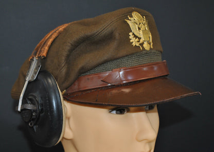 US Army Air Force, USAAF WW2 Bancroft Pak-Cap Crusher Officer Cap