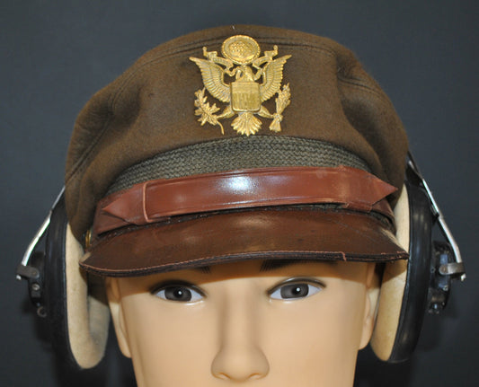 US Army Air Force, USAAF WW2 Bancroft Pak-Cap Crusher Officer Cap