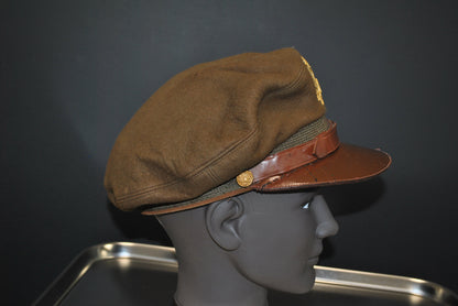 US Army Air Force, USAAF WW2 Bancroft Pak-Cap Crusher Officer Cap