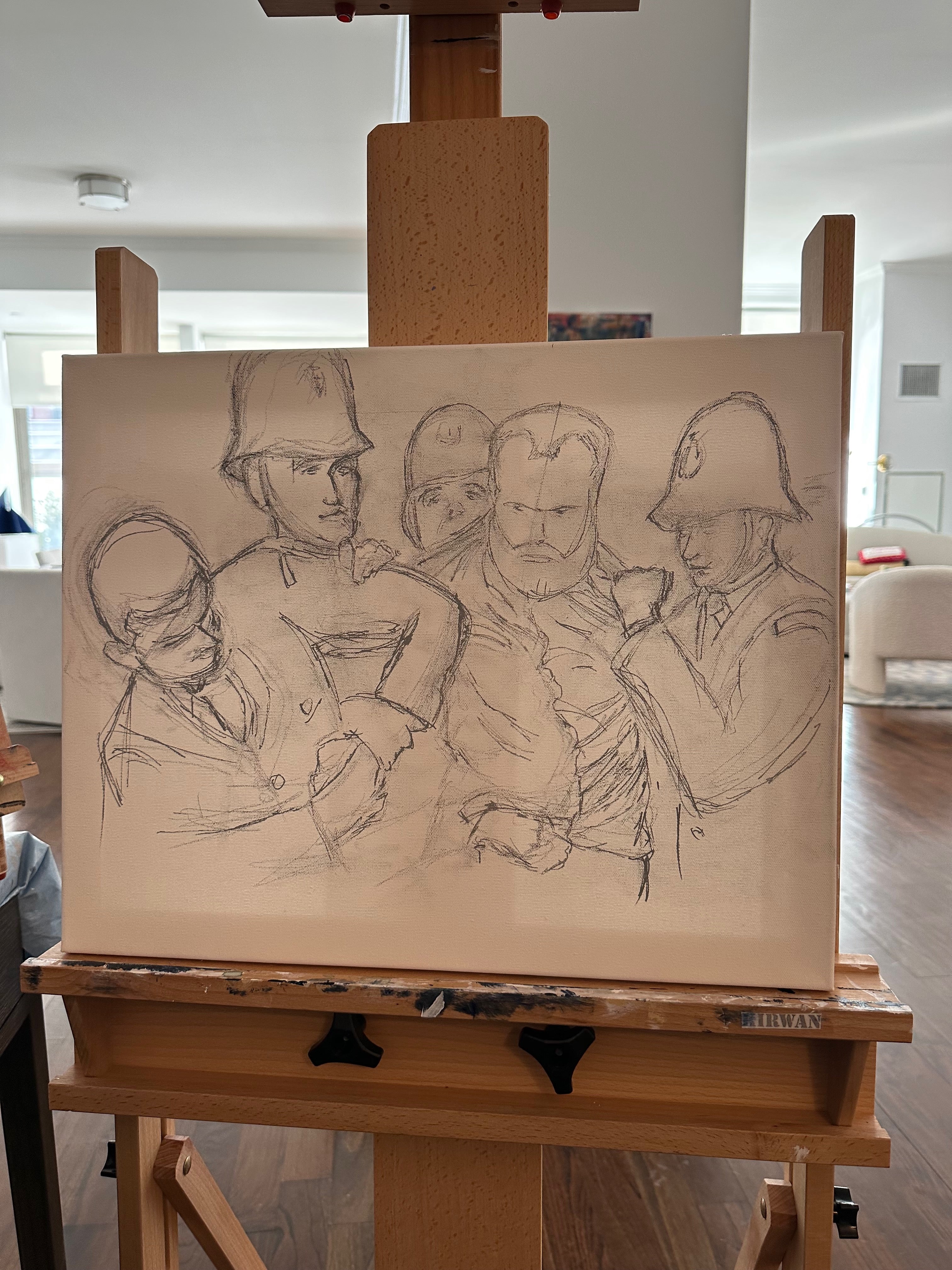 New Zealand Police Hustle Bearded Demonstrator Jan 1967 - 16x20