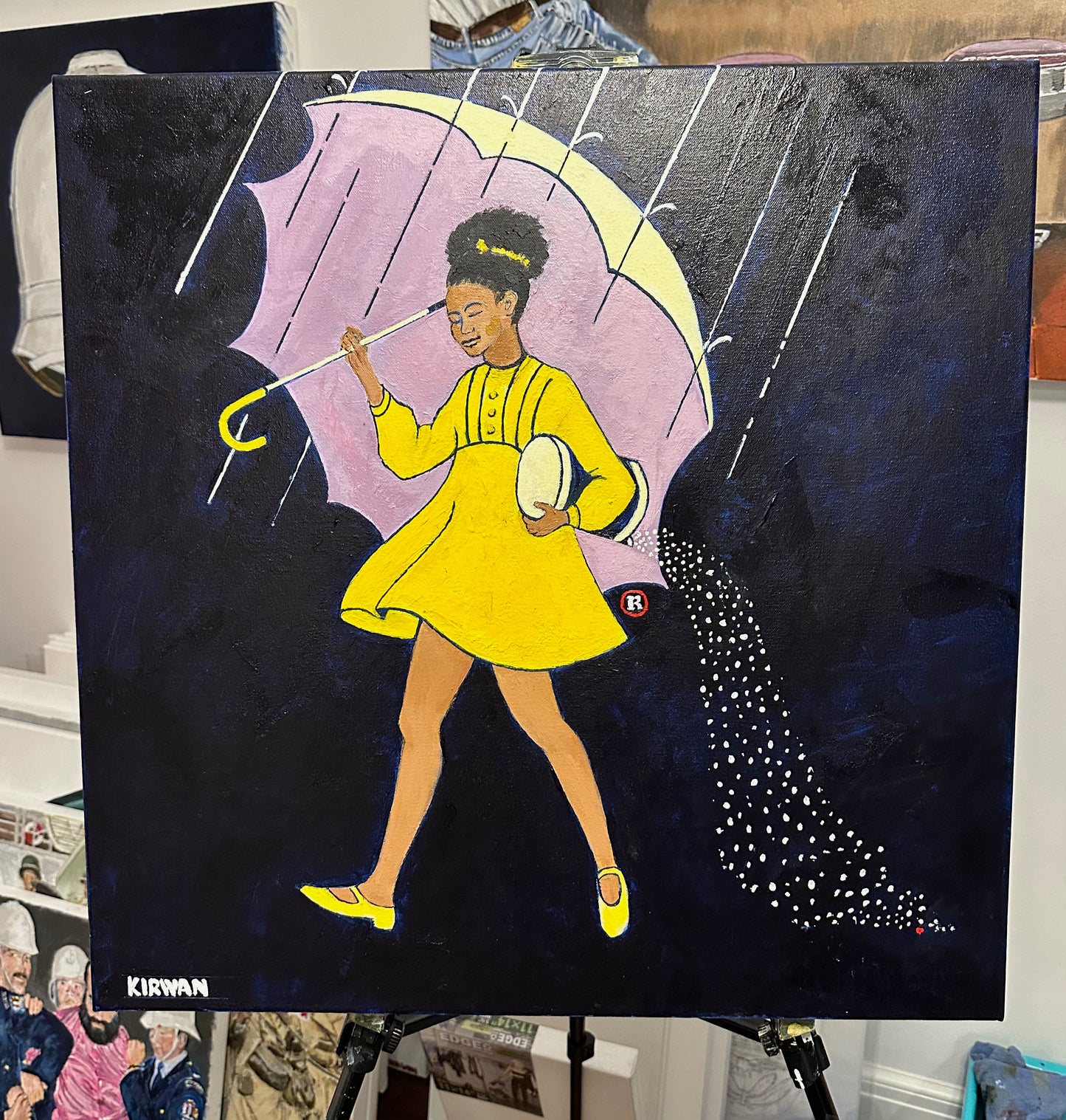 Morton Salt Girl African Version