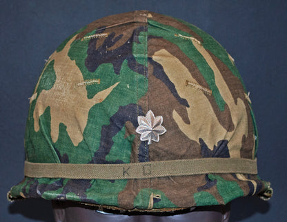 US Army M1 Helmet, US Army Navy USMC, Vietnam, all ranks 10"x8" Archival Paper, Original Photograph, unframed. Custom sizes and framing available.