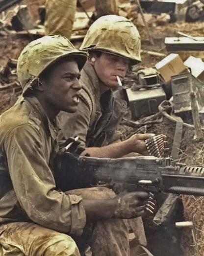 US M1 Vietnam War Helmet with Lt. Col. Insignia