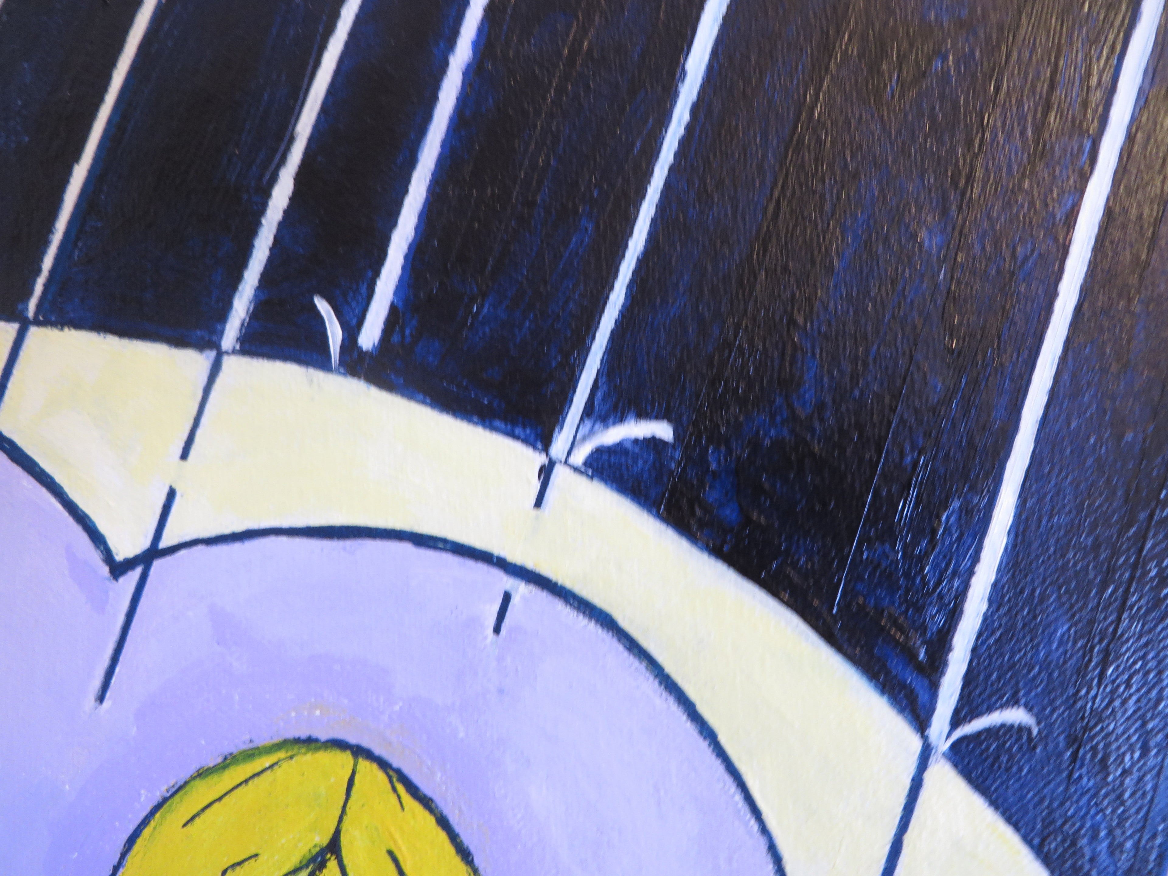 Morton Salt Girl 1968 Vintage Brand Painting - Original 24x24 SOLD