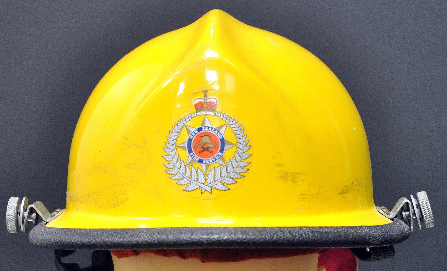 New Zealand Fire Helmet, 10"x8" Archival Paper, Original Photograph, unframed. Custom sizes and framing available.