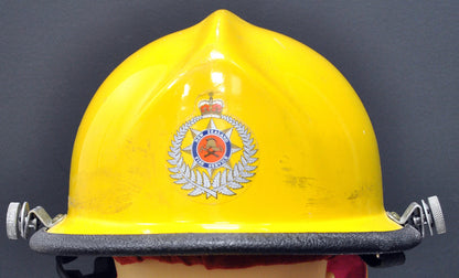 New Zealand Fire Helmet, 10"x8" Archival Paper, Original Photograph, unframed. Custom sizes and framing available.