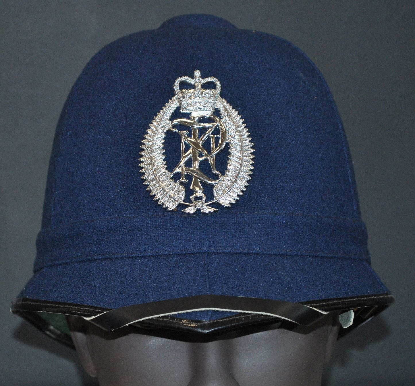 New Zealand Police Helmet, Winter Blue. 10"x8" Archival Paper, unframed. Custom sizes and framing available.