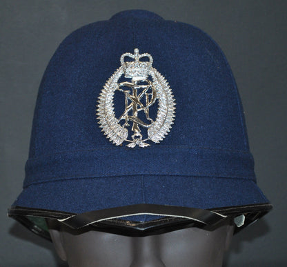 New Zealand Police Helmet, Winter Blue. 10"x8" Archival Paper, unframed. Custom sizes and framing available.