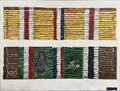Painting, Medal Ribbon. US WW2 Medal Ribbon 1.12” x 16” acrylic media on canvas panel.