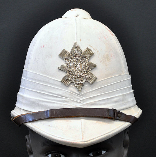 Victorian Foreign Service Helmet, Black Watch Highlanders.