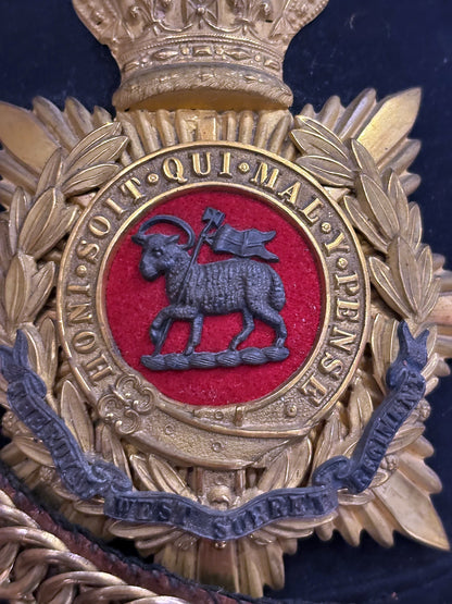 Home Service Helmet Plates, Victorian & Edwardian c.1880 to 1914