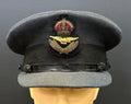 Photographs, Royal Air Force Pilot Officer WW2 Boscombe Down Air Field 1944 Airman Visor Cap 10"x8" Archival Paper, Original Photograph, unframed. Custom sizes and framing available.