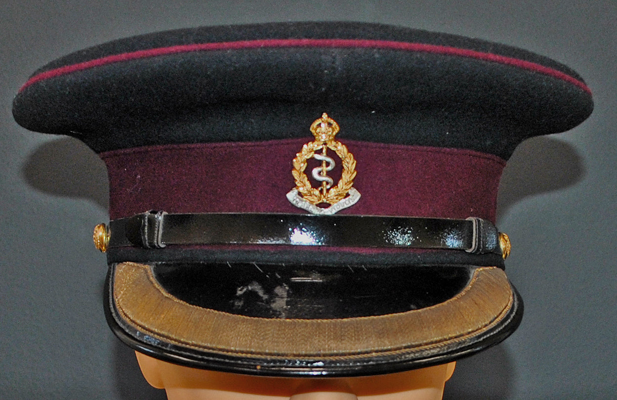 UK, Royal Army Medical Corps (RAMC) WW2 Undress Visor Cap 10"x8" Archival Paper, Original Photograph, unframed. Custom sizes and framing available.