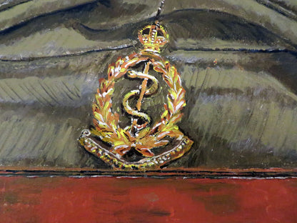 Royal Army Medical Corps WW2 Officer Cap. British Armed Forces