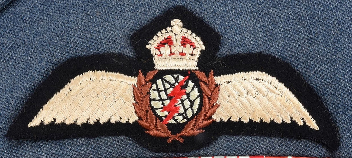 Royal Air Force WW2 Pilot Officer Wings, 10"x8" Archival Paper, Original Photograph, unframed. Custom sizes and framing available.