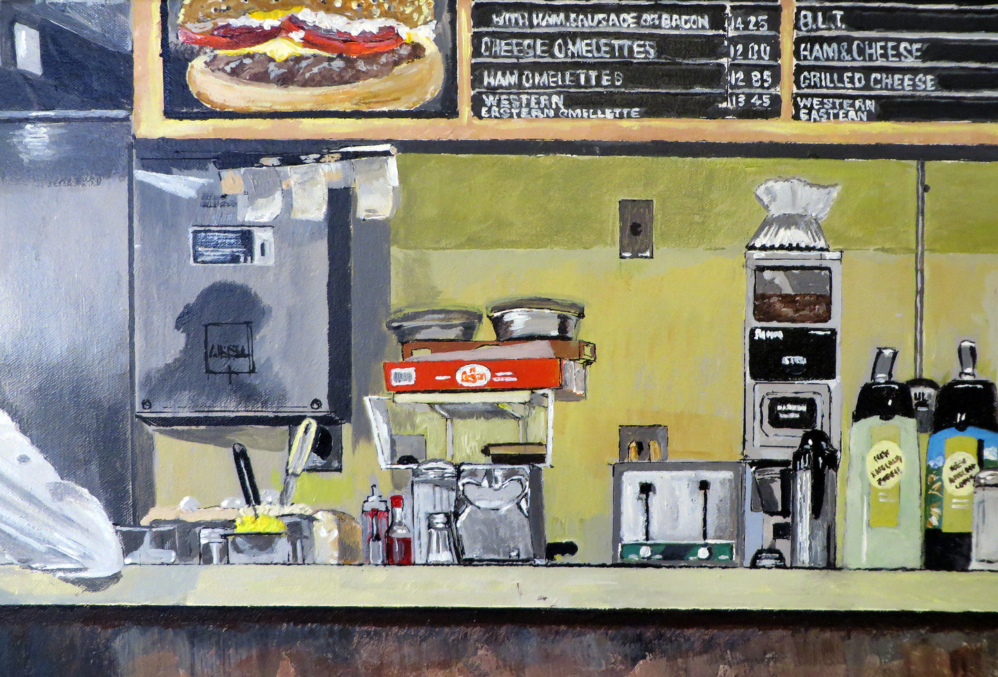 Speedy Donuts, Norwalk, October 25, 2025. With Menu in background