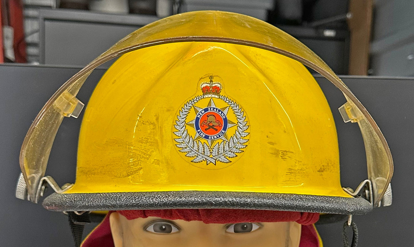 New Zealand Fire Helmet, 10"x8" Archival Paper, Original Photograph, unframed. Custom sizes and framing available.
