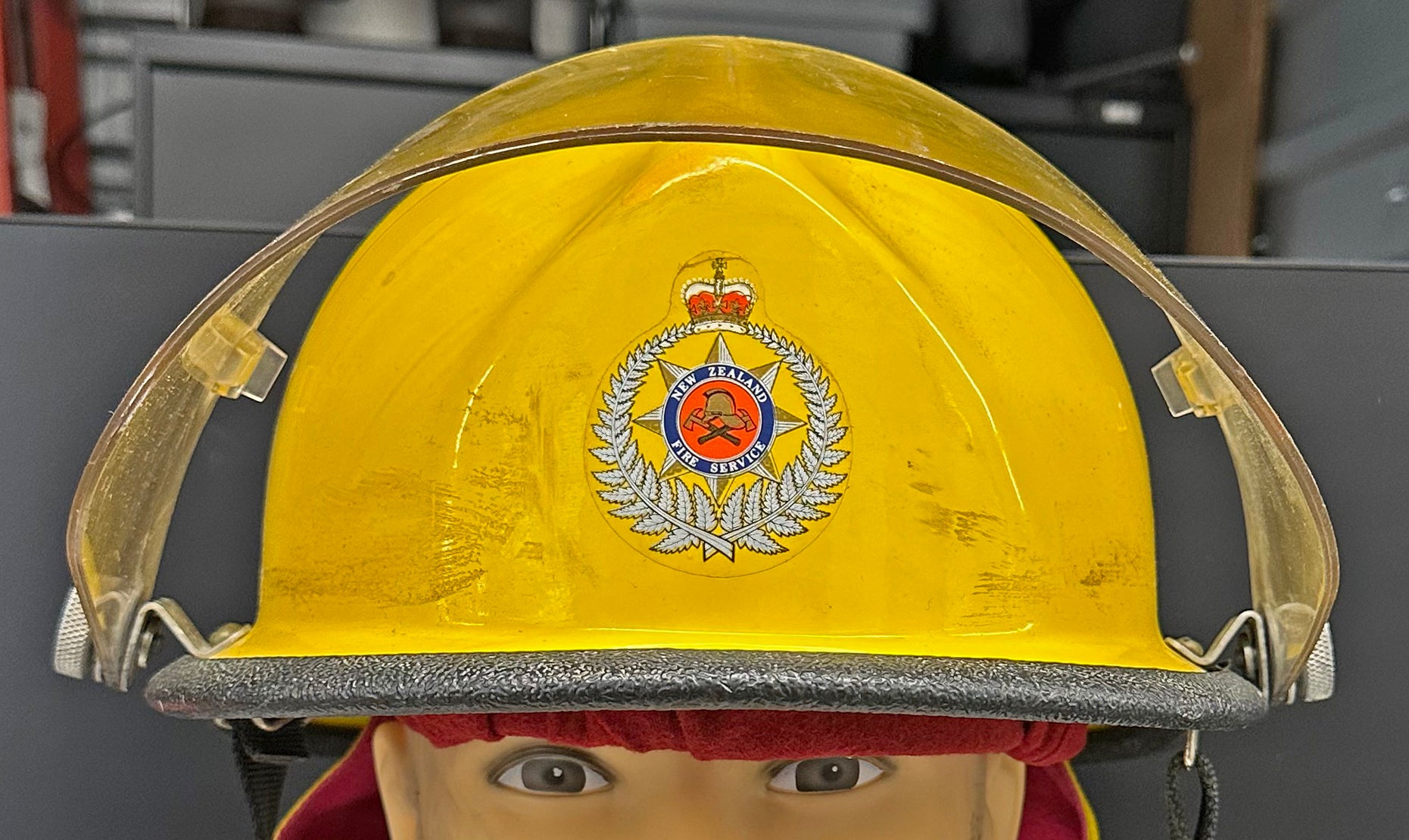 Photographs, Helmet, Fire Helmet, New Zealand, 10"x8" Archival Paper, Original Photograph, unframed. Custom sizes and framing available.