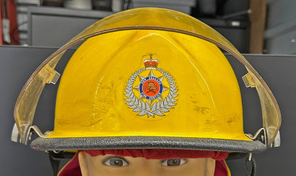 New Zealand Fire Helmet, 10"x8" Archival Paper, Original Photograph, unframed. Custom sizes and framing available.