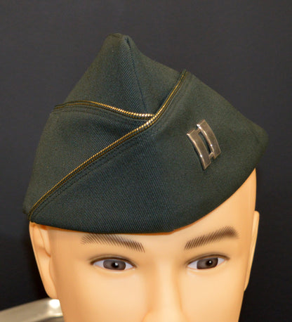 Garrison Cap.US Army Captain, Vietnam War, Dress Side Cap 10"x8" Archival Paper, Original Photograph, unframed. Custom sizes and framing available.