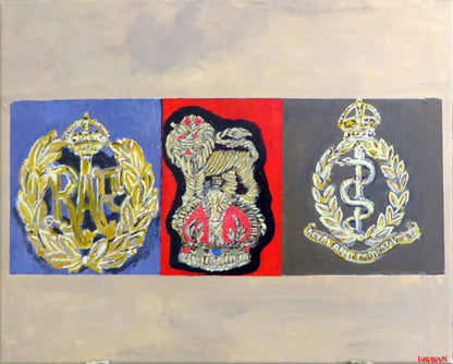 British Armed Services Cap Badges - Insignia