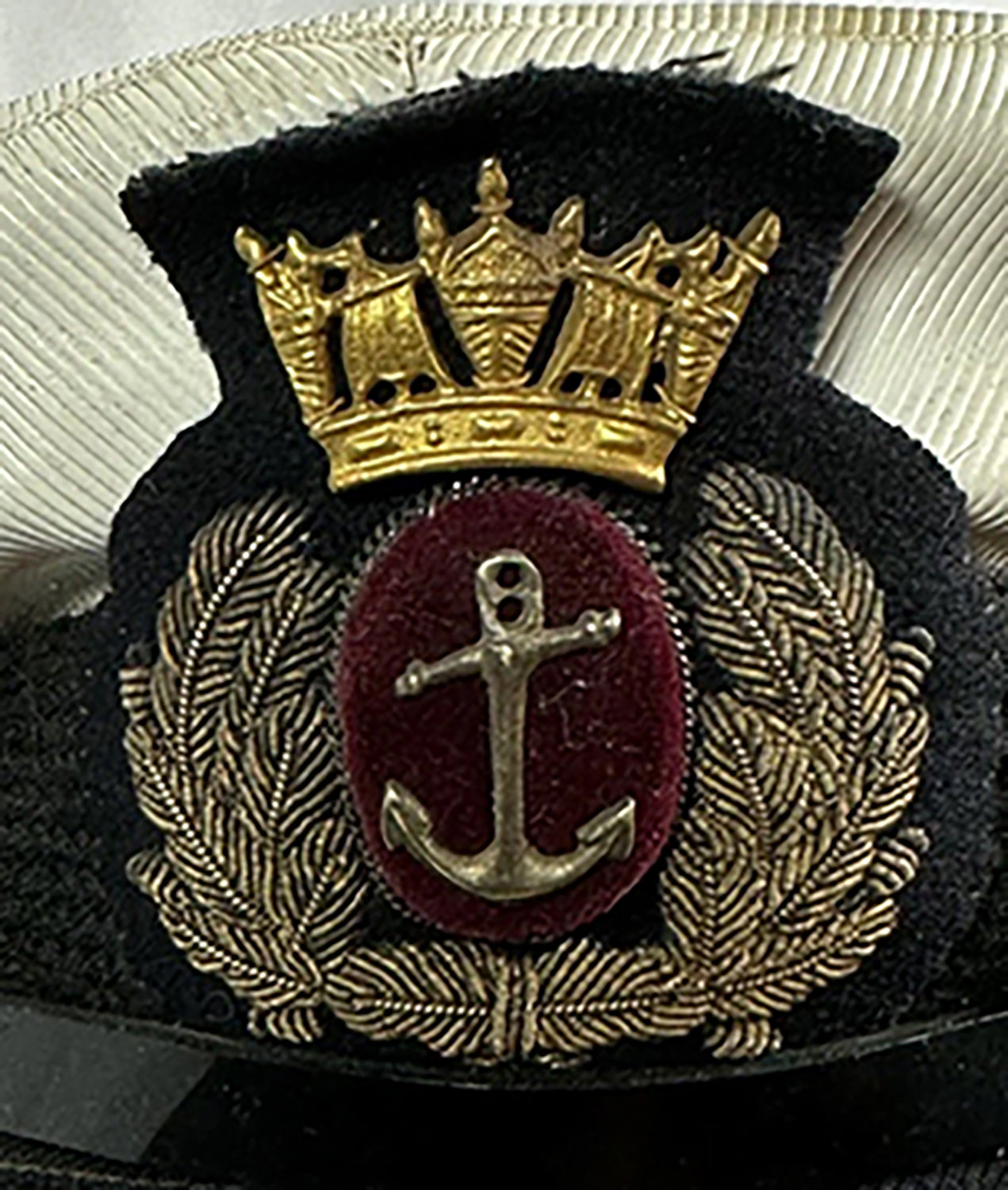 Uniform Insignia Maritime Cap  Insignia