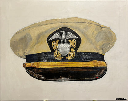 US Navy Officer WW2 Visor Cap