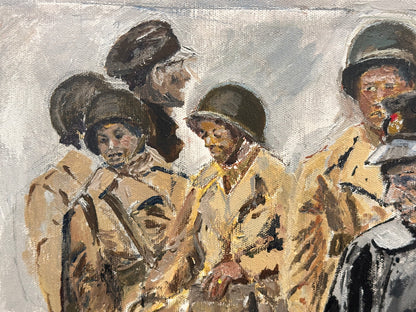 US Army Nurses, Disembark at Greenock, Scotland August 15, 1944.
