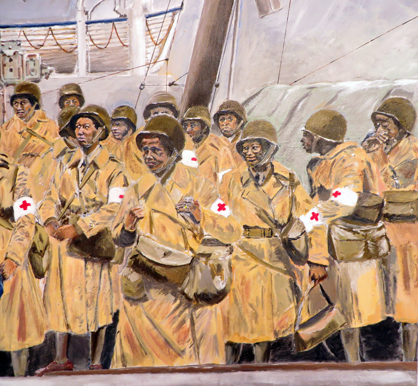 US Army Nurses, August 15, 1944, Disembarkation