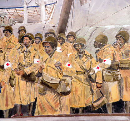 US Army Nurses, August 15, 1944, Disembarkation