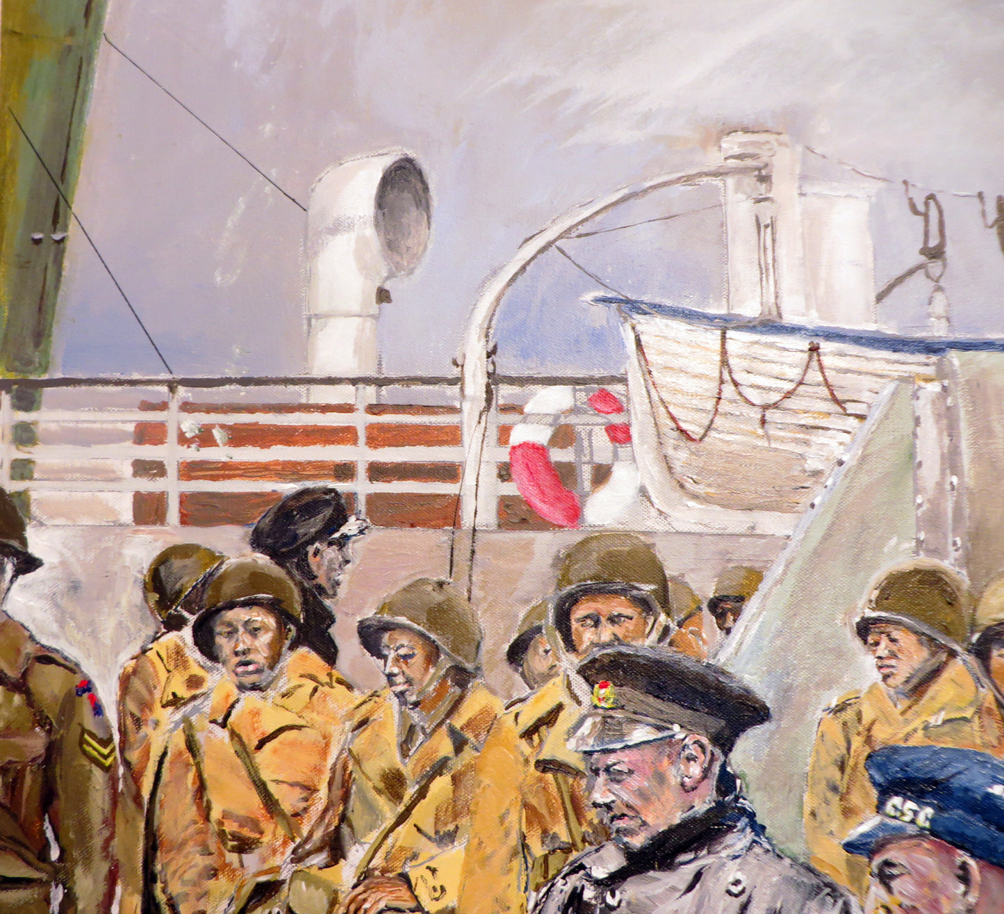 US Army Nurses, August 15, 1944, Disembarkation
