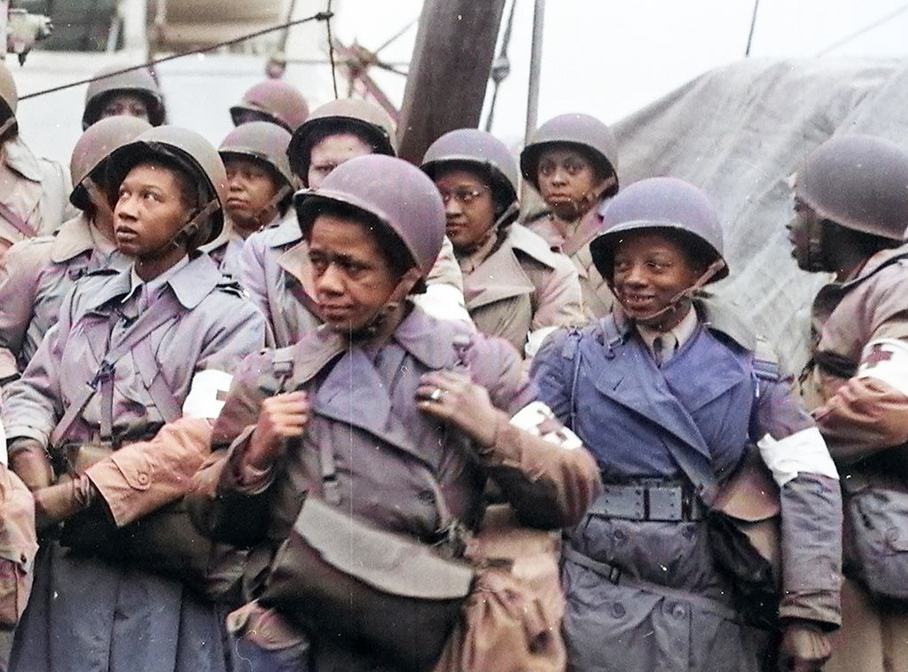 US Army Nurses arrive at Greenock, August 15, 2026