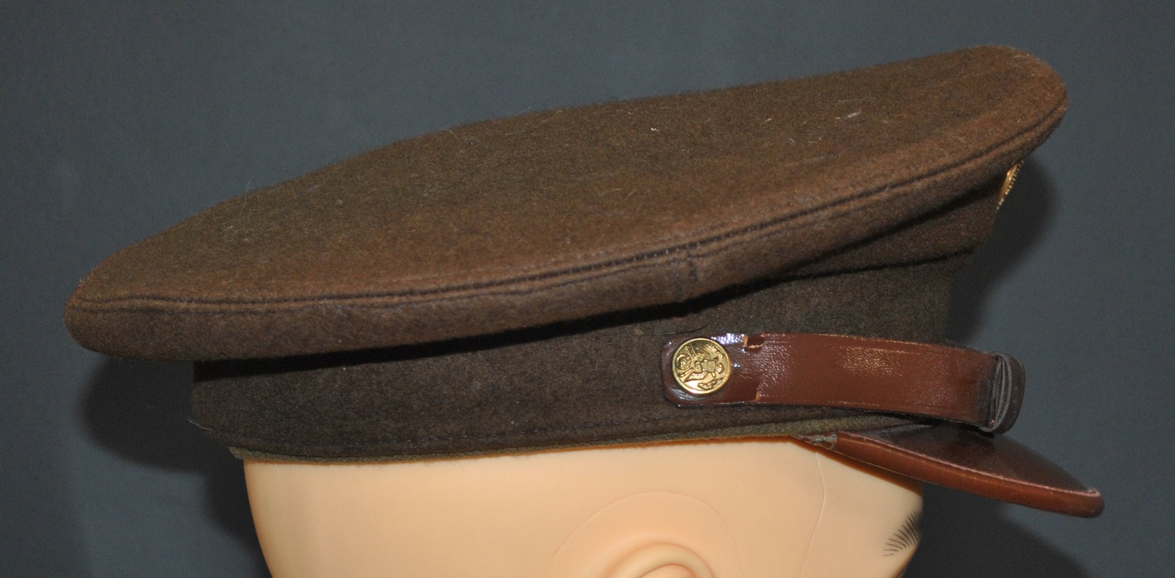 Photographs, US Army, Enlisted, WW2 Visor Cap 10"x8" Archival Paper, Original Photograph, unframed. Custom sizes and framing available.