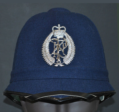 New Zealand Police Helmet, 1984, Winter Blue. Photograph