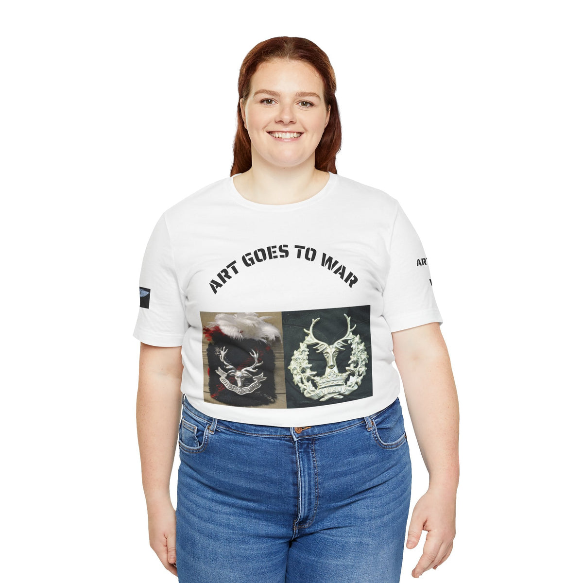 Art Goes to War Graphic Tee — Bold Protest Art T-Shirt - Art goes to War