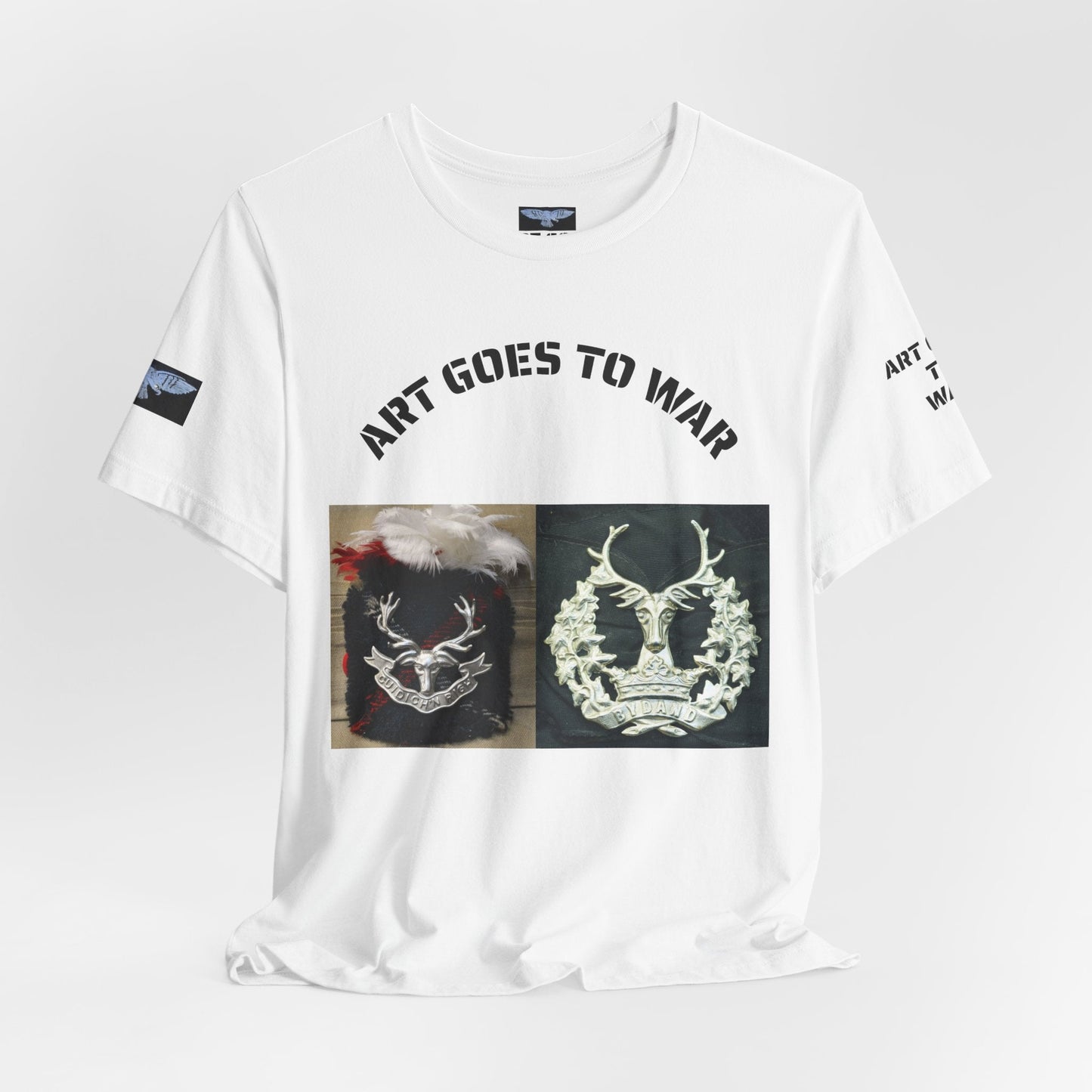 Art Goes to War Graphic Tee — Bold Protest Art T-Shirt - Art goes to War
